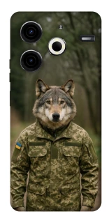 Чехол на TECNO Pova 6 Neo (LI6) Волк защитник фото 1 из 1