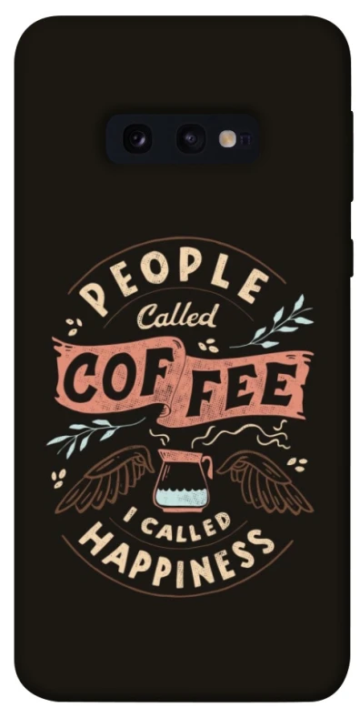 Чохол на Samsung Galaxy S10e Сoffee happiness фото 1 з 1