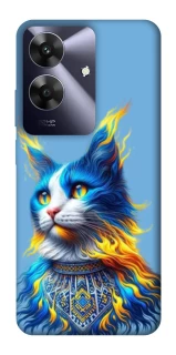 Чехол на Realme Note 60 Кот патриот фото 1 из 1