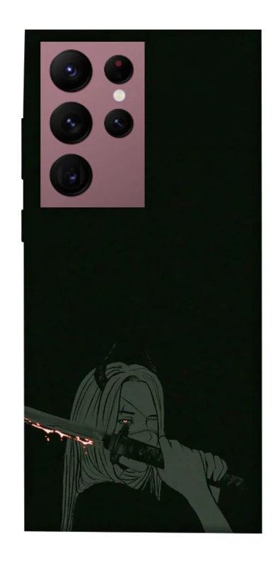 Чехол на Samsung Galaxy S22 Ultra Человек-Бензопила фото 1 из 1