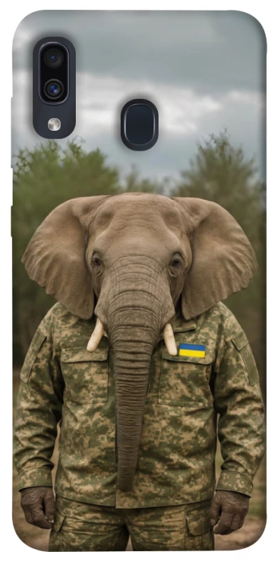 Чохол на Samsung Galaxy A20 / A30 Слон захисник фото 1 з 1