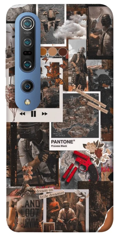 Чохол на Xiaomi Mi 10 / Mi 10 Pro PUBG Collage фото 1 з 1