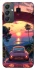 Чехол на Samsung Galaxy A24 4G Porsche at sunset фото 1 из 1