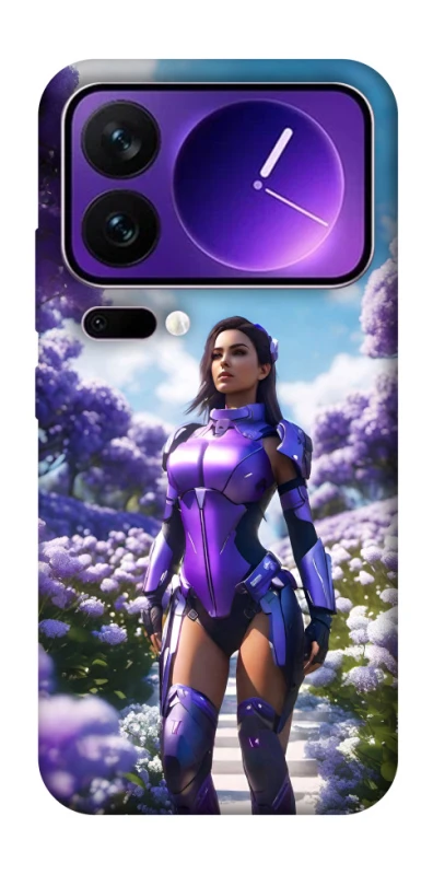 Чехол на Xiaomi 17 Pro Max Cyber space girl ver.4 фото 1 из 1