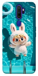Чехол на Oppo A5 (2020) / Oppo A9 (2020) Labubu in the pool ver.2 фото 1 из 1
