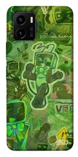 Чохол на Vivo Y15s Dandysworld tv green theme фото 1 з 1