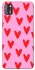Чехол на TECNO POP 4 Pro Red hearts 2 фото 1 из 1