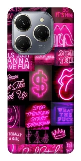 Чехол на TECNO Spark 20 Pro Hot collage ver.9 фото 1 из 1