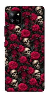 Чехол на Samsung Galaxy A42 5G Черепа и розы фото 1 из 1