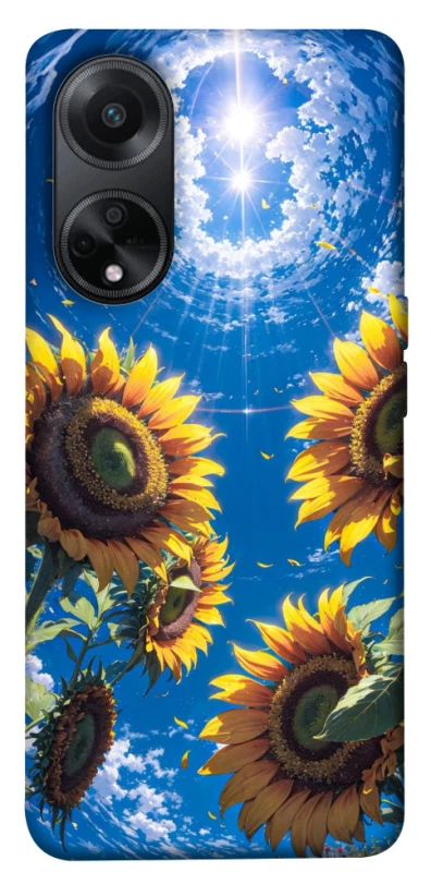 Чехол на Oppo A98 Sunflowers фото 1 из 1