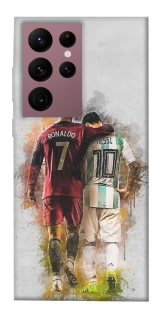 Чохол на Samsung Galaxy S22 Ultra Ronaldo та Messi фото 1 з 1