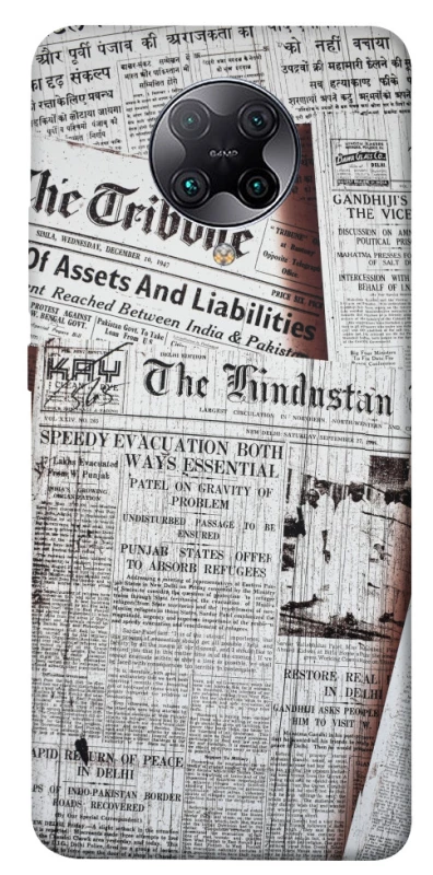 Чохол на Xiaomi Redmi K30 Pro / Poco F2 Pro Газети фото 1 з 1