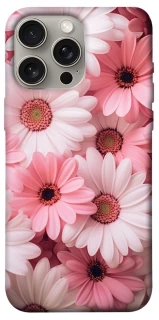 Чехол на Apple iPhone 15 Pro Max (6.7") Розовые цветы v2 фото 1 из 1