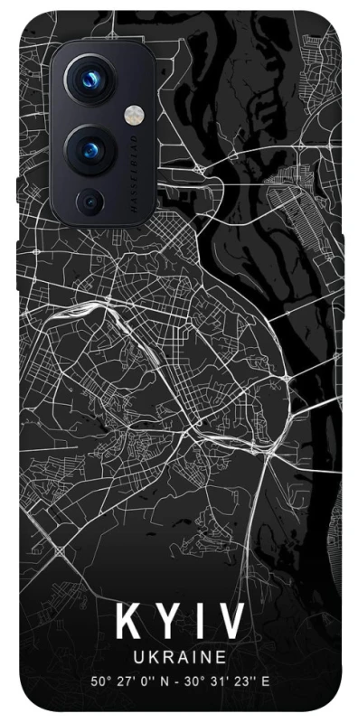 Чехол на OnePlus 9 Kyiv map фото 1 из 1