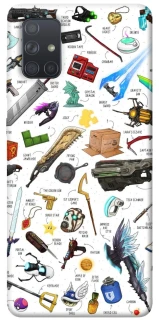 Чехол на Samsung Galaxy A71 Equipment ver.2 фото 1 из 1