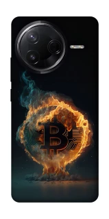 Чохол на Infinix Note 50 Pro Fire Bitcoin фото 1 з 1