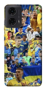Чохол на Motorola Moto G04 UA-Football ver.6 фото 1 з 1