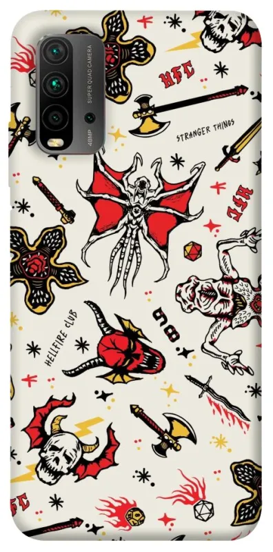 Чехол на Xiaomi Redmi 9T Stranger Things ver.2 фото 1 из 1