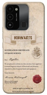 Чехол на TECNO Spark 8C The Hogwarts acceptance letter фото 1 из 1