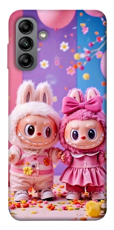 Чохол на Samsung Galaxy A04s Labubu twins ver.2 фото 1 з 1