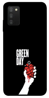 Чехол на Samsung Galaxy A03s Green Day logo фото 1 Чехол на Samsung Galaxy A03s Green Day logo фото 1 из 1
