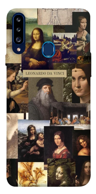 Чохол на Samsung Galaxy A20s Leonardo da Vinci фото 1 з 1