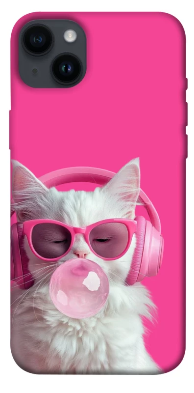 Чехол на Apple iPhone 14 Plus (6.7") Pink kitty фото 1 из 1