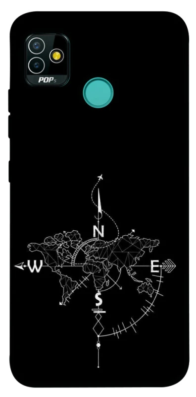 Чехол на TECNO POP 5 Travel Map фото 1 Чехол на TECNO POP 5 Travel Map фото 1 из 1