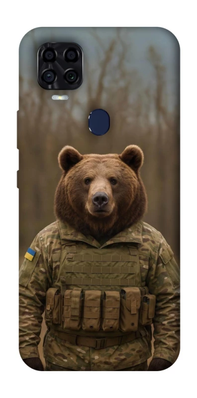 Чохол на ZTE Blade v2020 Ведмідь захисник фото 1 з 1