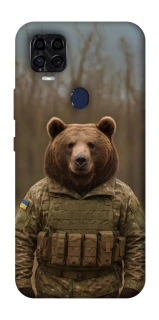 Чехол на ZTE Blade v2020 Медведь защитник фото 1 из 1