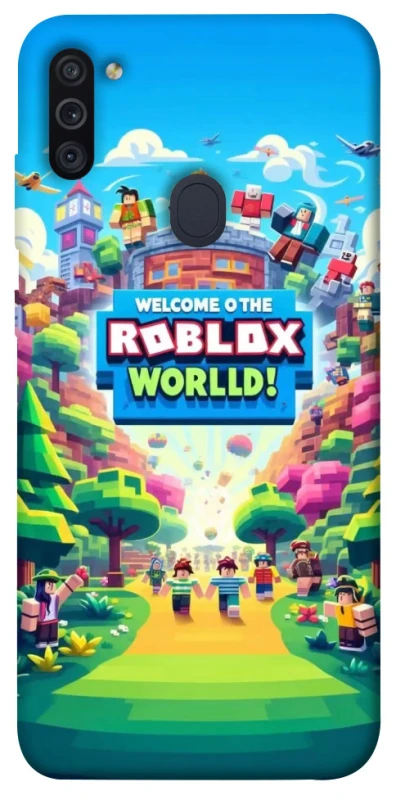 Чохол на Samsung Galaxy M11 Roblox World фото 1 з 1