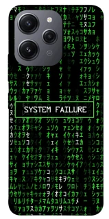 Чехол на Xiaomi Redmi 12 Matrix system failure фото 1 Чехол на Xiaomi Redmi 12 Matrix system failure фото 1 из 1