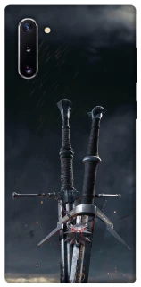 Чохол на Samsung Galaxy Note 10 Мечі Ведьмака фото 1 з 1