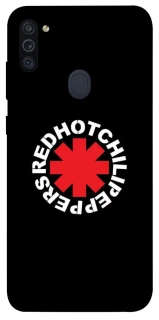 Чехол на Samsung Galaxy M11 Red Hot Chili Peppers logo фото 1 Чехол на Samsung Galaxy M11 Red Hot Chili Peppers logo фото 1 из 1