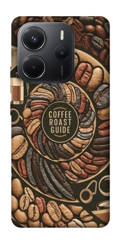 Чехол на Xiaomi Redmi Note 14 4G (Int. version) Coffee roast guide фото 1 из 1
