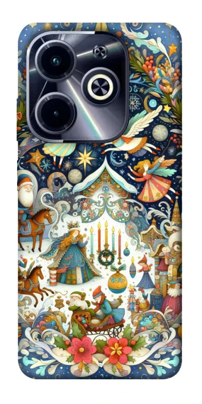 Чохол на Infinix Hot 40i Christmas spirit ver.11 фото 1 з 1