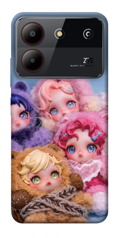 Чохол на ZTE Blade A54 4G SKULLPANDA × My Little Pony Ver.1 фото 1 з 1