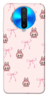 Чохол на Xiaomi Redmi K30 Pink bows and Labubus фото 1 з 1