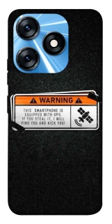 Чехол на TECNO Spark 10 Warning фото 1 из 1