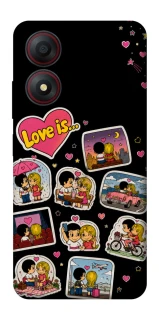 Чехол на ZTE Blade A34 4G Love is ver.3 фото 1 из 1