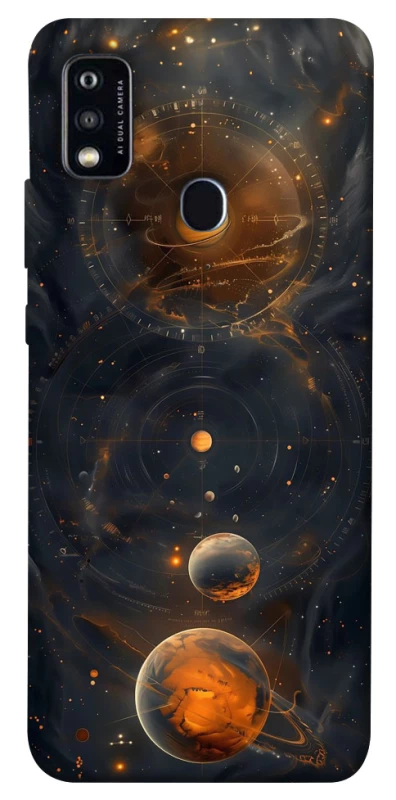Чехол на ZTE Blade A51 Солнечная система фото 1 из 1