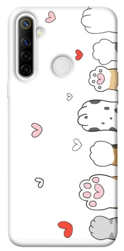 Чехол на Realme 6i Paws фото 1 из 1
