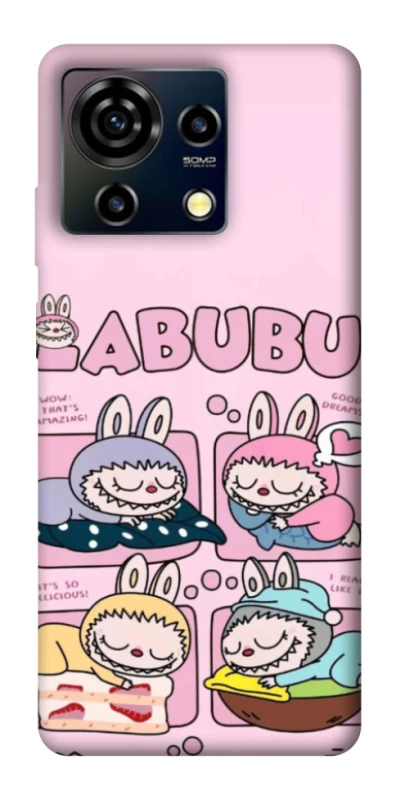 Чохол на ZTE Blade V50 Vita Labubu Dreams Collage фото 1 з 1