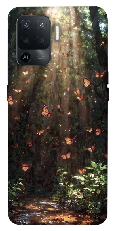 Чохол на Oppo Reno 5 Lite butterfly фото 1 з 1