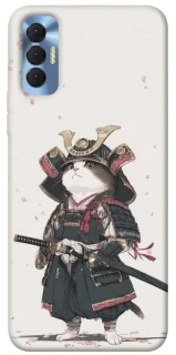 Чохол на TECNO Spark 8P Samurai Cat Warrior фото 1 з 1