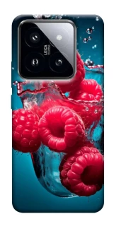 Чохол на Xiaomi 14 Pro Малинка у воді фото 1 з 1