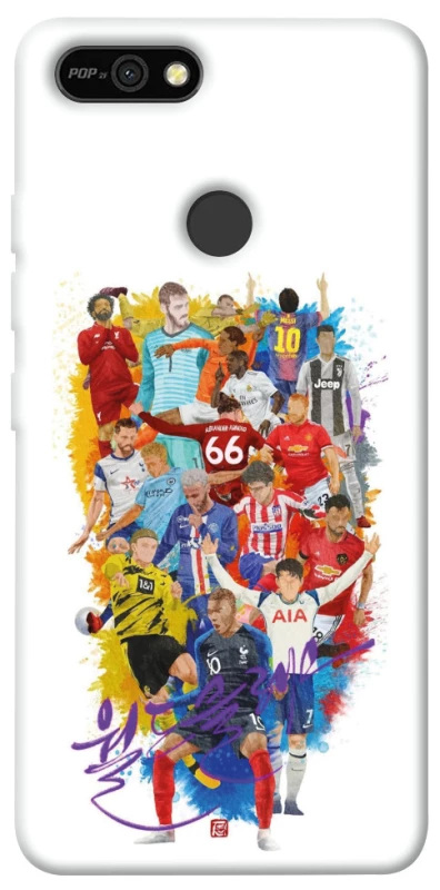Чохол на TECNO POP 2F Football Abstract v2 фото 1 з 1