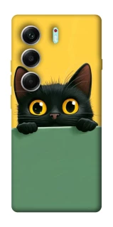 Чехол на Tecno Camon 40 Pro Black cat v2 фото 1 из 1