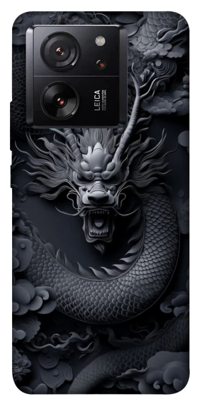 Чохол на Xiaomi 13T Pro black dragon фото 1 з 1