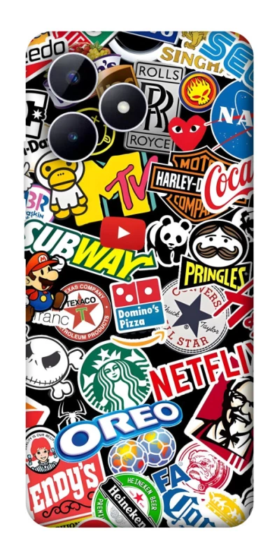 Чехол на Realme Note 50 5G brands фото 1 из 1